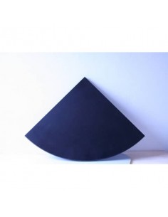 Raccordo 90° Frensy Venice 80x80 cm laccato nero UVEA90  - 1