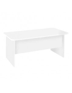 Scrivania Frensy BYTE 160x80x72 cm fianchi a pannello grigio UBGS16  - 1