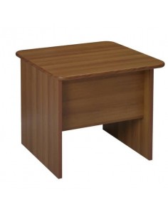 Scrivania Frensy BYTE 80x80x72 cm fianchi a pannello noce UFBNS80  - 1