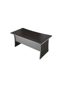 Scrivania Frensy Spirit fianchi a pannello 160x80x72 cm wenghè USPWS16  - 1