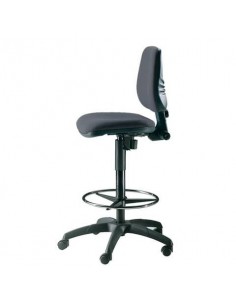 Sgabello Tecnico Schienale regolabile in altezza e profondità Unisit grigio scuro EOE1/IT UNISIT - 1