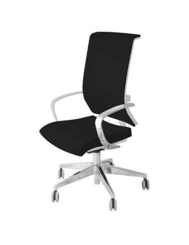 Sedia girevole Semidirezionale Unisit Ergonomica con schienale in rete nero GTJB/IN UNISIT - 1