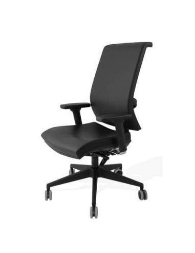 Sedia girevole Semidirezionale Unisit Ergonomica con schienale in rete nero GTJE/BR/IN UNISIT - 1