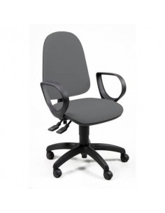 Sedia operativa girevole Unisit Jupiter JUYG Eco smart rivestimento ignifugo grigio scuro - con braccioli JUYG/BRJ/IT UNISIT - 1