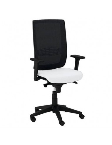 Sedia girevole Semidirezionale Unisit Ergonomica Schienale in rete bianco KIAN/KQ UNISIT - 1