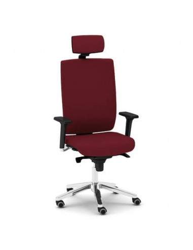 Sedia girevole Semidirezionale Unisit Ergonomica bordeaux KIPGT/ID UNISIT - 1