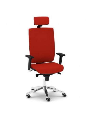 Sedia girevole Semidirezionale Unisit Ergonomica rosso KIPGT/IR UNISIT - 1