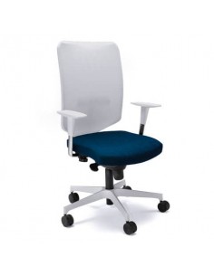 Seduta Semidirezionale Ergonomica Unisit Schienale in rete con supporto lombare blu - NWB/IB UNISIT - 1