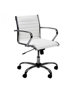 Poltrona Direzionale Unisit struttura in rete portante rivestita Schienale fisso bianco - PND/PQ UNISIT - 1