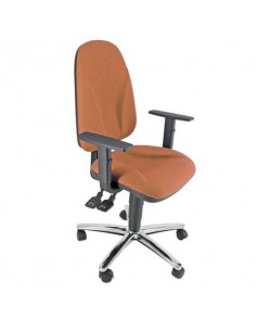 Sedia operativa girevole Unisit Team TMSYC Eco smart - schiuma sagomata - rivestimento Eco arancione - TMSYC/EA UNISIT - 1