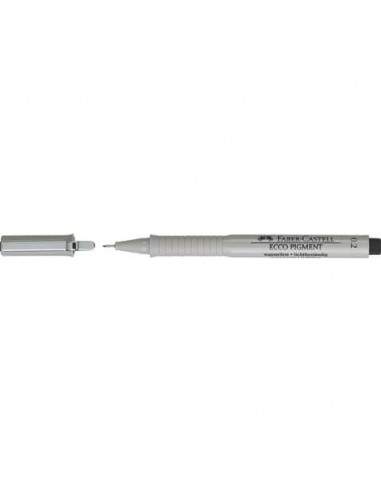 Penna punta in fibra Faber-Castell Ecco Pigment 0,2 mm 166299 Faber Castell - 1