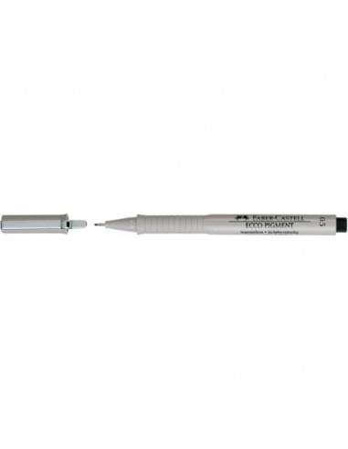 Penna punta in fibra Faber-Castell Ecco Pigment 0,5 mm 166599 Faber Castell - 1