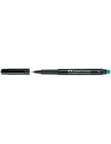 Marcatore permanente Faber-Castell Multimark nero F 0,6 mm 151399 Faber Castell - 1