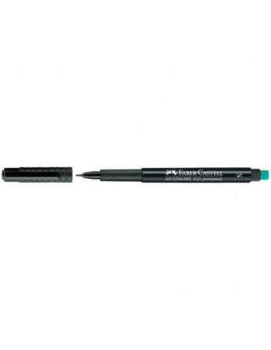 Marcatore permanente Faber-Castell Multimark nero SF 0,4 mm 152399 Faber Castell - 1