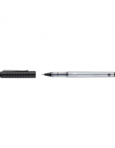 Roller ad inchiostro liquido Faber-Castell 0,5 mm blu 348502  - 1
