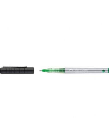 Roller ad inchiostro liquido Faber-Castell 0,5 mm verde 348504  - 1