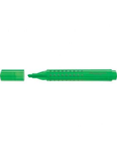 Evidenziatore Faber-Castell Grip 1543 1-2-5 mm verde 154363 Faber Castell - 1