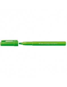 Evidenziatori TRATTO Fluo punta a scalpello 1-5 mm verde Conf. 12 pezzi - 733002 Tratto - 1