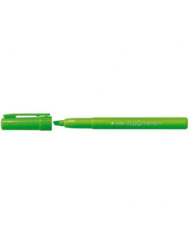 Evidenziatori TRATTO Fluo punta a scalpello 1-5 mm verde Conf. 12 pezzi - 733002 Tratto - 1