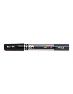 Marcatore a tempera LYRA Graduate Mark All punta tonda 0,7 mm nero L6800099 Lyra - 1