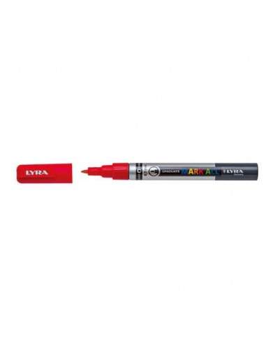 Marcatore a tempera LYRA Graduate Mark All punta tonda 0,7 mm rosso L6800018 Lyra - 1