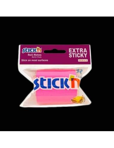 Ricarica nastro adesivo scrivibile Stick'n fucsia 50 mm x 10 m 21699 Hama - 1