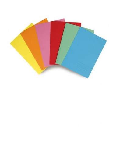 Cartelline semplici EURO-CART cartoncino calandrato 24,5x34 cm rosa conf. 6 pezzi - XCM01FRS/6 Euro-cart - 1