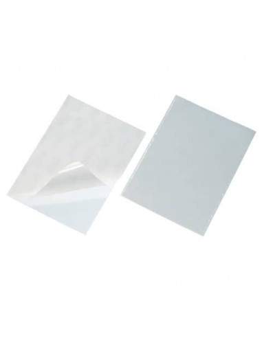 Buste adesive DURABLE POCKETFIX® A4 polipropilene trasparente conf. 10 pezzi - 829519 Durable - 1