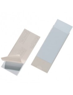 Portaetichette adesivi DURABLE POCKETFIX® 6,2x15,4 cm trasparente conf. 10 pezzi - 807519 Durable - 1