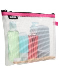 Busta per trasporto cosmetici Leitz 24x17x3 cm fucsia 40140023 Leitz - 1