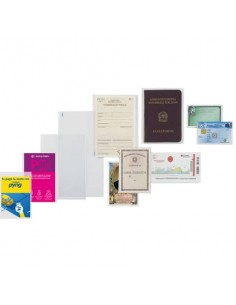 Buste trasparenti a sacco FAVORIT Upocket liscia superior 35x50 cm conf. da 25 - 100460111 Favorit - 1