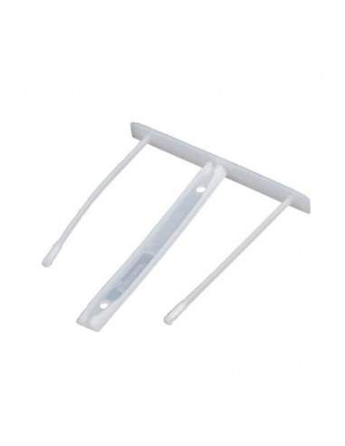 Fastener Fellowes passo 80 mm bianco  conf. 100 pezzi - 00895 Fellowes - 1