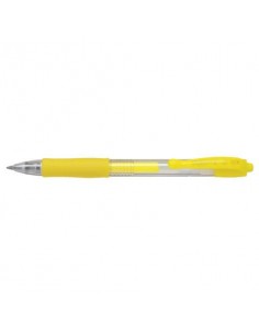Penne gel a scatto Pilot G2 Neon punta media 0,7 mm giallo 1383 Pilot - 1