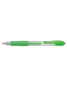 Penne gel a scatto Pilot G2 Neon punta media 0,7 mm verde 1384 Pilot - 1