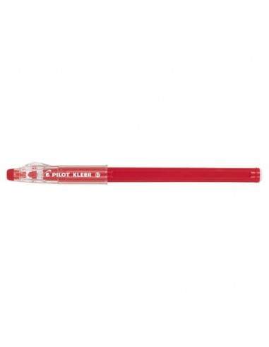 Penna a sfera cancellabile Pilot Kleer 0.7 mm rosso - 6562 Pilot - 1