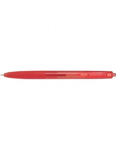 Penna a sfera a scatto Pilot Super Grip G punta M rosso 1616 Pilot - 1