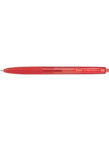 Penna a sfera a scatto Pilot Super Grip G punta M rosso 1616 Pilot - 1