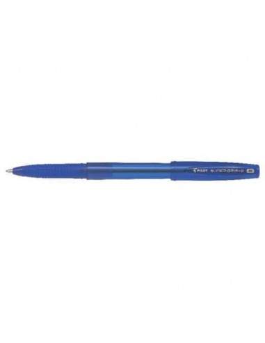 Penna a sfera Pilot Super Grip G punta M blu 1661 Pilot - 1