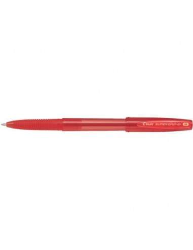 Penna a sfera Pilot Super Grip G punta M rosso 1662 Pilot - 1