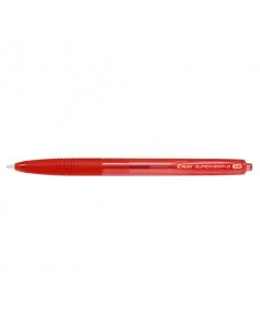 Penna a sfera a scatto Super Grip G punta XB rosso 1732 Pilot - 1