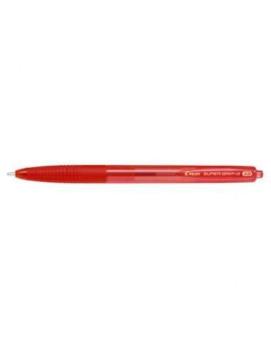 Penna a sfera a scatto Super Grip G punta XB rosso 1732 Pilot - 1