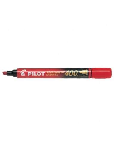 Marcatore permanente Pilot Permanent Marker 400 punta a scalpello 4,5 mm 2712 Pilot - 1