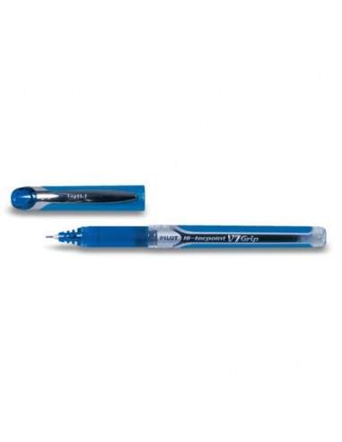 Penne a sfera con cappuccio Pilot Hi-Tecpoint V7 Grip 0,7 mm blu 6736 Pilot - 1