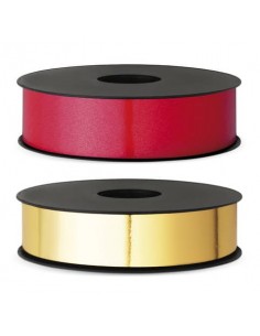 Nastro da regalo in rocchetto Brizzolari 30 mm x 100 mt oro conf. 10 pezzi - 6870.ORO Brizzolari - 1