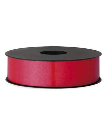 Nastro da regalo in rocchetto Brizzolari 10 mm x 250 mt rosso opaco conf. 4 pezzi - B.3 ROSSO Brizzolari - 1