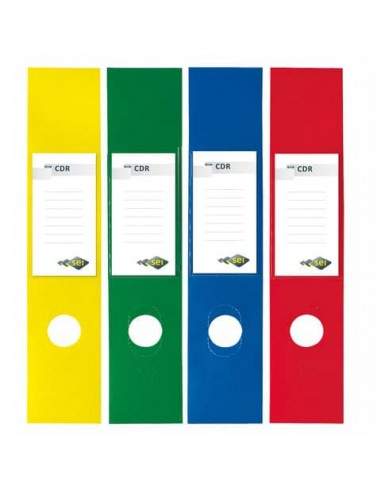 Copridorso autoadesivi Sei Rota CDR 7x34,5 cm verde Conf. 10 pezzi - 58012535 Sei Rota - 1