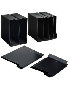 Custodia per raccoglitori Sei Rota 100 A4 f.to esterno 285x320 mm dorso 135 mm nero - 67149910 Sei Rota - 1