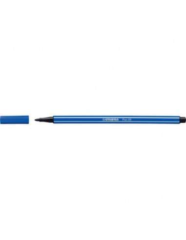 Pennarelli Stabilo Pen 68 1 mm  blu oltremare - 68/32 Stabilo - 1