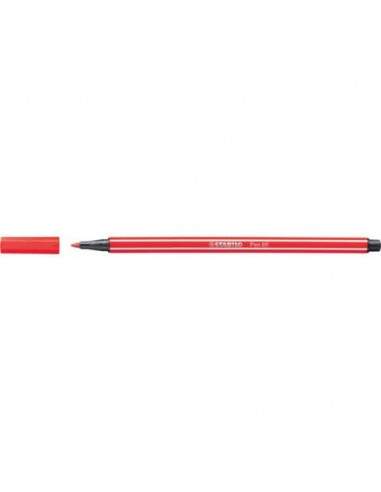 Pennarelli Stabilo Pen 68 1 mm  carminio - 68/48 Stabilo - 1