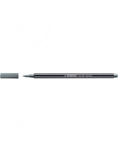 Pennarelli Stabilo Pen 68 metallic 1 mm  argento - 68/805 Stabilo - 1